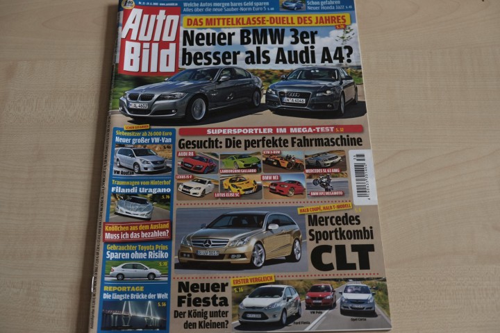 Deckblatt Auto Bild (35/2008)